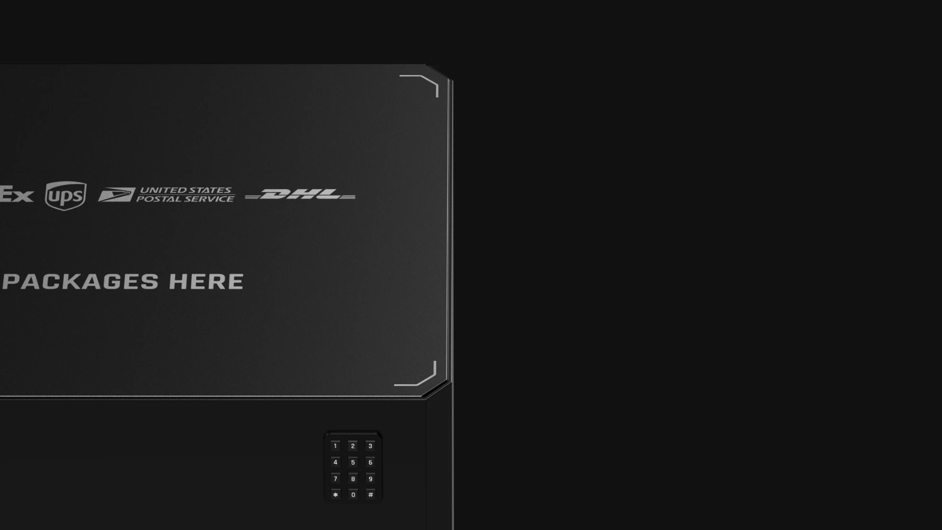 Top of the SG-1 with carrier logos, engineered for all weather